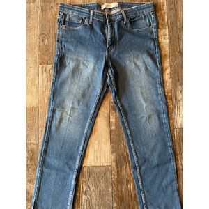 Women Slim Fit Blue Jeans